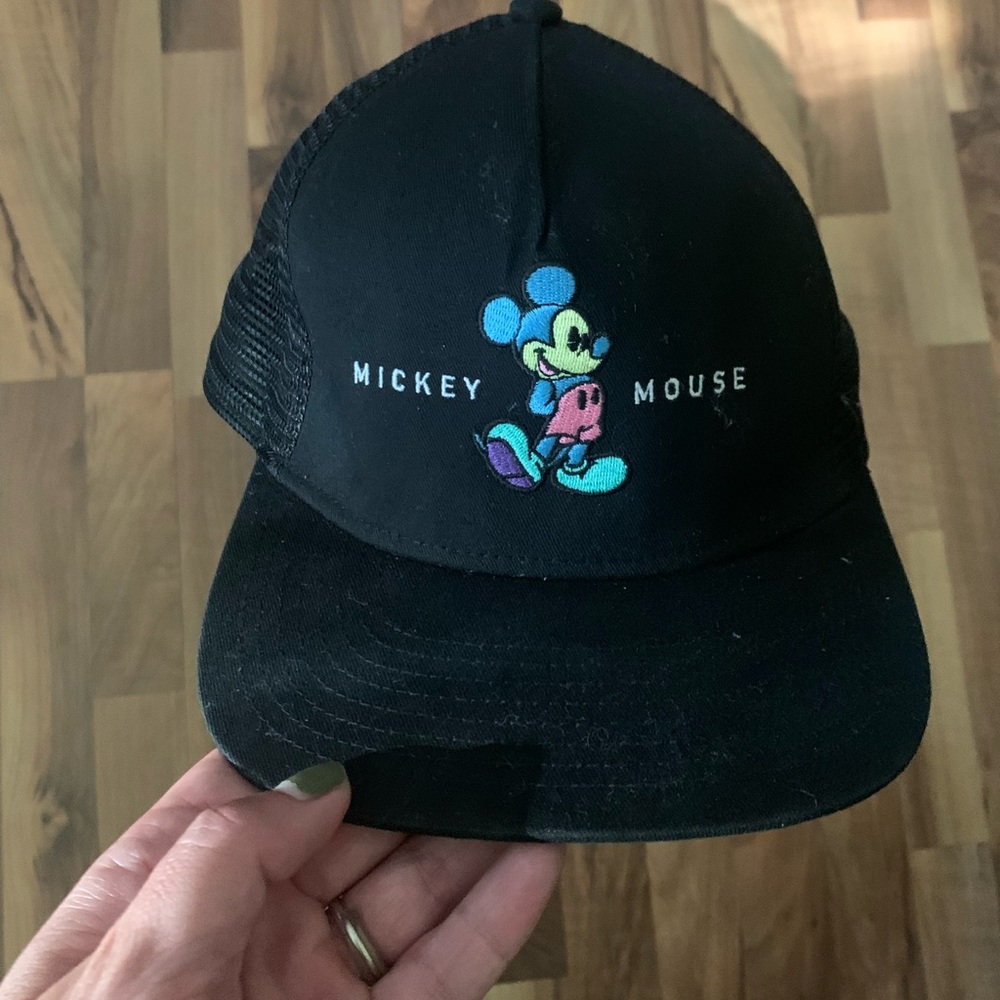 NEFF Mickey Mouse black adjustable hat